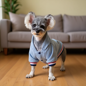 Sweat-shirt pour chien Yommy, taille SXL, design à poignets rayés - Product Image 3
