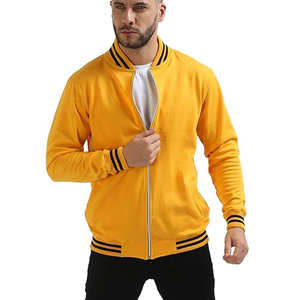 Vestes universitaires pour hommes grandes tailles, vente en gros de vestes universitaires vierges, vestes universitaires personnalisées avec logo, vestes universitaires simples pour hommes - Product Image 3