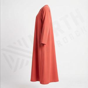 2025 OEM Kimono Outwear Abaya High Stretch Soft Thicker Polyester Fabric Muslim Women V Neck Long Sleeve Party Ramadan Wedding - Product Image 3