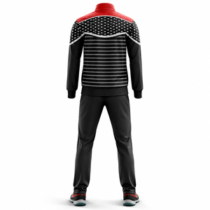 Performance Training Sport Tracksuit <b>Custom</b> OEM Logo Sublimation Manufacturing Breathable Fabric Team Wear For Men Athletes Plus - Product Image 3