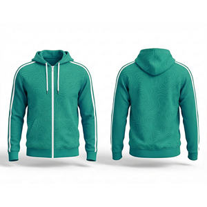 Sudadera con Capucha Unisex con Cierre Completo, Personalización de Marca Privada de Moda Invernal, Chaqueta Deportiva con Capucha para Hombres, Mujeres y Jóvenes - Product Image 5