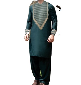 Les meilleurs fabricants de vêtements dernière conception robes afghanes OEM ODM Service de broderie personnalisée robes afghanes pour hommes - Product Image 5