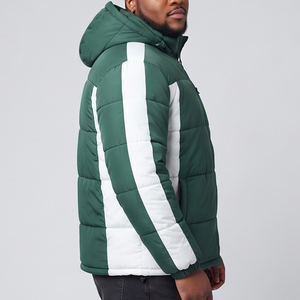 <b>Men's</b> Soft Lightweight Padded <b>Jacket</b> Plus Size Zipper Chest Pocket Down Padded <b>Jackets</b> <b>Men</b> Casual Winter <b>Warm</b> Up Padded <b>Jacket</b> - Product Image 2