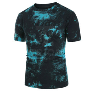 Camiseta Tie Dye para Hombre al Por Mayor, Precio de Venta al Por Mayor, Diseño Personalizado, Camiseta Ligera con Color Personalizado - Product Image 2