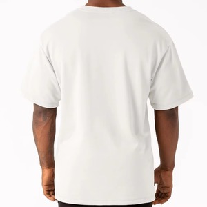Camiseta antibacteriana de manga corta 100% algodón para hombre, talla grande, holgada, estampada, de alta calidad y suave. - Product Image 3