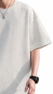 Camiseta Oversize para Hombre, Elegante, Lisa, Personalizable con Diseño Impreso, Venta al Por Mayor, Crea tu Propio Logotipo de Marca OEM - Product Image 3