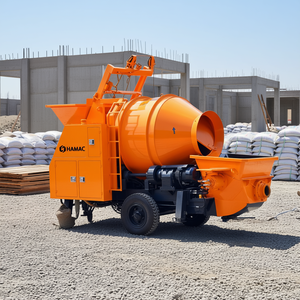 Mezcladora de Concreto Portátil Hamac de 500L para Obras de Construcción - Product Image 3
