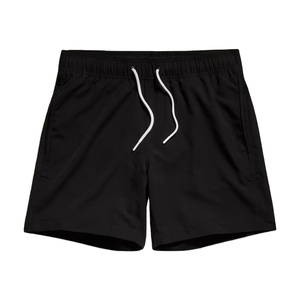 Short de bain uni pour homme, léger et à séchage rapide, idéal pour la plage - Product Image 1