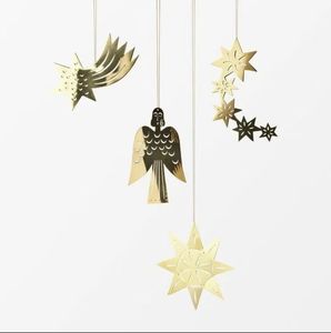 Brass <b>Star</b> Ornament Handcrafted <b>Hanging</b> Decor Traditional Christmas Decoration - Product Image 6