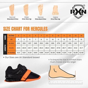 Zapatos de Halterofilia RXN Hercules para Hombre y Mujer - Product Image 6