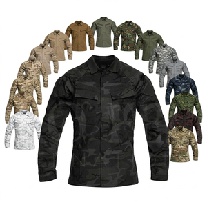 2026 New Latest <b>Camo</b> Style High Performance Stand Collar Jacket Multi Pocket Zipper Closure Outdoor Comfortable Jackets - Product Image 1