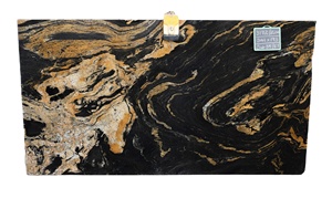 Granito Fusion Gold Pulido de Diseño Moderno, Piedra Natural de Alta Resistencia en Losas Grandes, Garantía de 2 Años, Diseño de Modelo 3D para Villa - Product Image 5