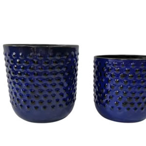 Linea Exports Inc High Quality Metal Hammered Planter Home Decor Flower Pot <b>Table</b> Decorative <b>Plant</b> in Reasonable Price by Indian - Product Image 1