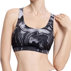 Ropa deportiva de alta calidad para hombre y mujer, sujetador elástico transpirable para entrenamiento, gimnasio, Fitness, correr, estampado - Product Image 1