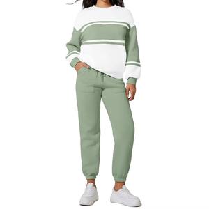 Ensembles de jupes et pantalons amples deux pièces pour femmes, à imprimé audacieux, vente en gros à faible MOQ pour les labels de streetwear américains - Product Image 4