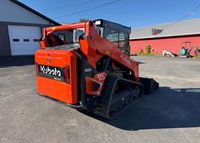 Loader Skid Steer Kubota SVL75-3 Bekas 4 Ton Crawler Backhoe dengan Bucket Depan dan Pompa Hidrolik MOOG untuk Konstruksi Pertanian