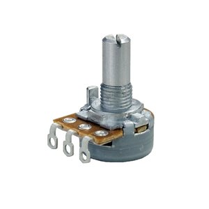 Potenciómetro Rotatorio de Alta Precisión Forward RD163 de 16 mm, Tipo Vertical, Película de Carbono, Carcasa Metálica, 5.1-500K, Tolerancia del 20%, para TV y Radio - Product Image 2