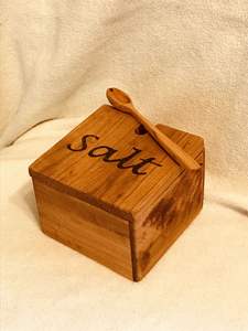 Caja de madera hecha a mano para hierbas, especias y sal, tamaño personalizado y en oferta para el hogar y la cocina, caja de madera para sal y azúcar, producto muy vendido - Product Image 5