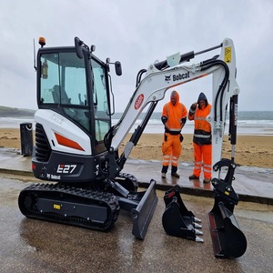 รถขุดขนาดเล็ก Bobcat E27 ประสิทธิภาพสูง มาพร้อมระบบไฮดรอลิกขั้นสูงและการควบคุมที่แม่นยำเพื่อการขุดที่มีประสิทธิภาพ - Product Image 1