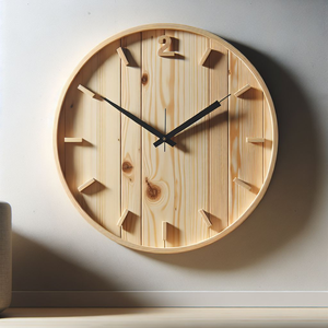Decorative Round Simple Mdf Wall <b>Clock</b> Custom Wooden Wall <b>Clocks</b> for Living Room by perfect enterprises - Product Image 1