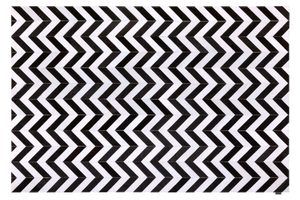 Alfombra de Cuero Ecológica en Tonos Tierra, Hecha a Mano, con Textura de Rayas, Antideslizante, Rectangular, Moderna, para Decoración del Hogar - Product Image 5