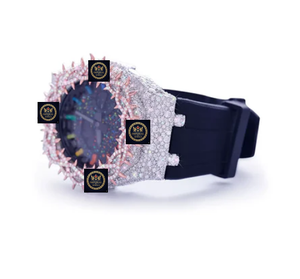 Reloj Imperial de Lujo con Moissanita, Acero Inoxidable, Movimiento Mecánico Analógico-Digital, GPS, Caja de 42 mm, Cristal de Zafiro, Unisex - Product Image 2