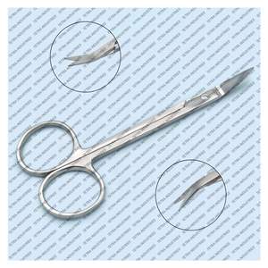 Tijeras Quirúrgicas Tetra Industries Wilmer Converse para Conjuntiva, 4 Pulgadas, Hoja Angulada, Acero Inoxidable Alemán, Clase I, Certificación CE - Product Image 1