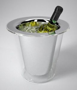 Premium Gold Round Metal Ice Bucket With Tongs Rust Resistant Minimalist Design For Party Beverage Cooling - Product Image 5