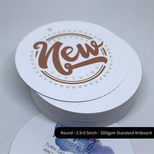 Custom Hang Tags <b>Printing</b> Clothing Tags Apparel Tags <b>Paper</b> Hang Tags with String Retail Product Tags - Product Image 4