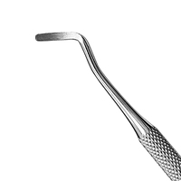 Kit de manucure et pédicure professionnel 2 pièces, double tête, coupe-cuticules et repousse-ongles en acier inoxydable réutilisable, personnalisable