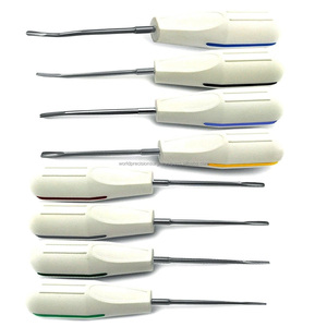 ชุดอุปกรณ์ถอนรากฟันแบบแมนนวล 8 ชิ้น ยี่ห้อ World Precision Surgical  ทำจากสแตนเลส พร้อมด้ามจับตามหลักสรีรศาสตร์ ได้รับการรับรองมาตรฐาน CE - Product Image 1