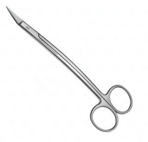 Tijeras Dean 7 "Tijeras curvas de acero inoxidable quirúrgico de Al mida - Product Image 1
