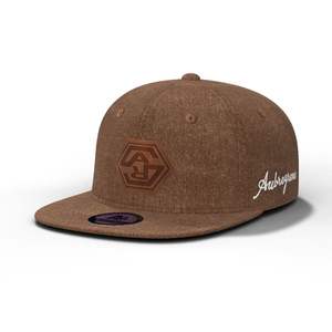 Gorra de Béisbol Unisex con Visera Plana, Estilo Vintage Deportivo, de Algodón Marrón, con Logotipo Personalizado OEM/ODM, Ajustable para Todos - Product Image 4