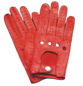 Guantes de Conducción Personalizados de Cuero Suave Originales, Diseño Más Reciente, Antideslizantes, Impermeables, Transpirables y Cómodos, Precio de Fábrica - Product Image 1