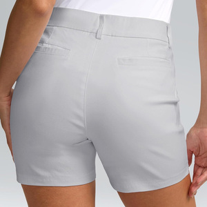 Breathable women <b>golf</b> <b>shorts</b> with oem printing custom logo <b>stretch</b> fit perfect for retail activewear - Product Image 2