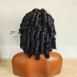 Perruque Cheveux Humains Ondulés Effet Œuf, Fermeture Transparente en Dentelle 5x5, Ondulations Souples, Prix Abordable, Qualité Supérieure pour Femmes Noires - Product Image 4