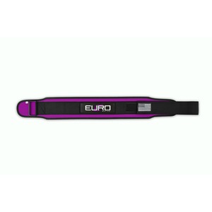 Ceinture de musculation Euro Skt Co, 5 pouces de large, noire et violette, réglable, pour le soutien de la taille lors de l'entraînement de force - Product Image 5