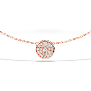 Collar de diamantes de corte redondo certificado por IGI, collar de diamantes creados en laboratorio para uso diario de proveedor y fabricante indio. - Product Image 5