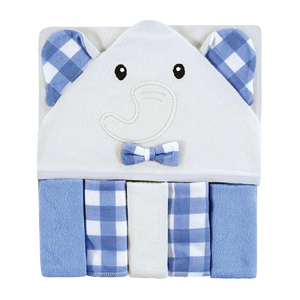 Super Absorbent Soft Bamboo Cotton Hooded Bath <b>Towel</b> Gender-Neutral for Newborns and Toddlers for Baby <b>Shower</b> Gift <b>Towel</b> - Product Image 4