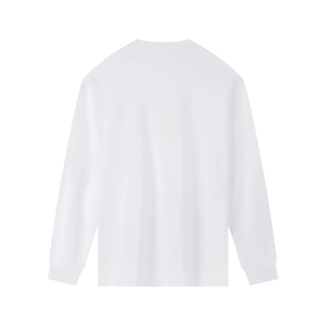 T-shirt à manches longues pour homme, col rond, 100% coton, 230 GSM, impression de logo personnalisée, style oversize, style universitaire, style gym - Product Image 6