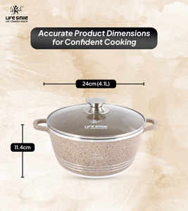 Olla de Cocina Antiadherente con Revestimiento de Granito Multicapa - Product Image 6