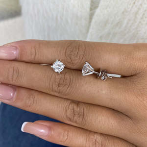 Classic Round Brilliant Cut Lab Grown Diamond Stud <b>Earrings</b> IGI Certified 2ct 4 Prong 10K 14K 18K Gold Women <b>Fine</b> <b>Earring</b> Studs - Product Image 5