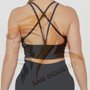 High Quality Custom Logo Print Woman Sports Bra Gym Fitness Clothing Women Sports Bra Workout Wear Women Sports Bra - Product Image 3