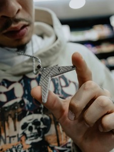 Custom 925 Silver Iced Out Moissanite Diamond Pendant Hip Hop Star Pendant Passes Diamond <b>Tester</b> Rapper Bling Pendant For Men's - Product Image 2
