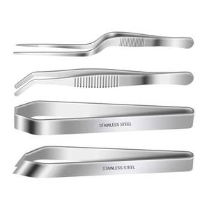 Stainless Steel Seafood Tweezers Ultra-Fine Tip Fish Bone Extractor Heavy-Duty Deboning Waterproof Portable Reusable A+ Grade - Product Image 5