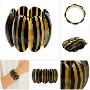Bracelets fantaisie en corne naturelle faits à la main Old Ritual PNM pour femmes à prix avantageux directement du fabricant Delhi - Product Image 2
