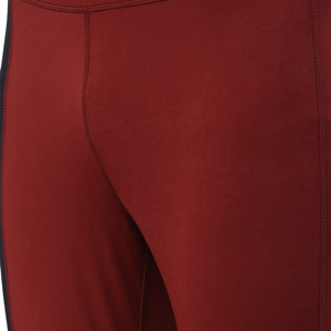 Leggings de compression pour hommes, longueur intégrale, couleur unie, taille élastique, spandex, nylon, vêtements d'entraînement fitness - Product Image 4
