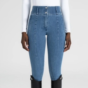 Pantalones de Montar a Caballo de Alta Calidad, Elásticos en 4 Direcciones, Leggings, Ropa Ecuestre, en Tela Técnica con Tacto Suave - Product Image 1