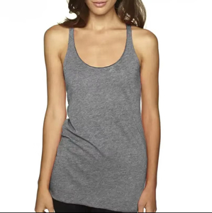 Camisetas sin mangas de algodón 100% transpirables para mujer, talla grande, informales, de verano, con logotipo personalizado, alta calidad, de Pakistán. - Product Image 5