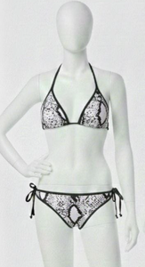 Bikini de plage à motif dentelle esthétique de luxe, sublimation, haute élasticité - Product Image 2